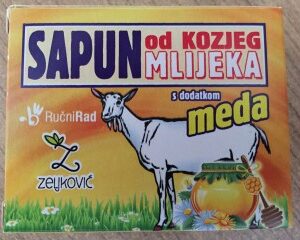 Sapun Od Kozjeg Mlijeka S Dodatkom Meda
