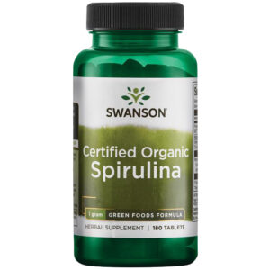 Certified Organic Spirulina 500mg 180 tableta
