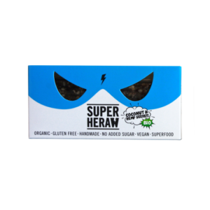 Energetska pločica Coconut & Hemp BIO Superheraw 45g
