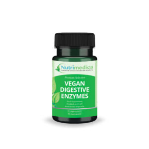 Vegan digestive enzymes, 90 vege cps Nutrimedica