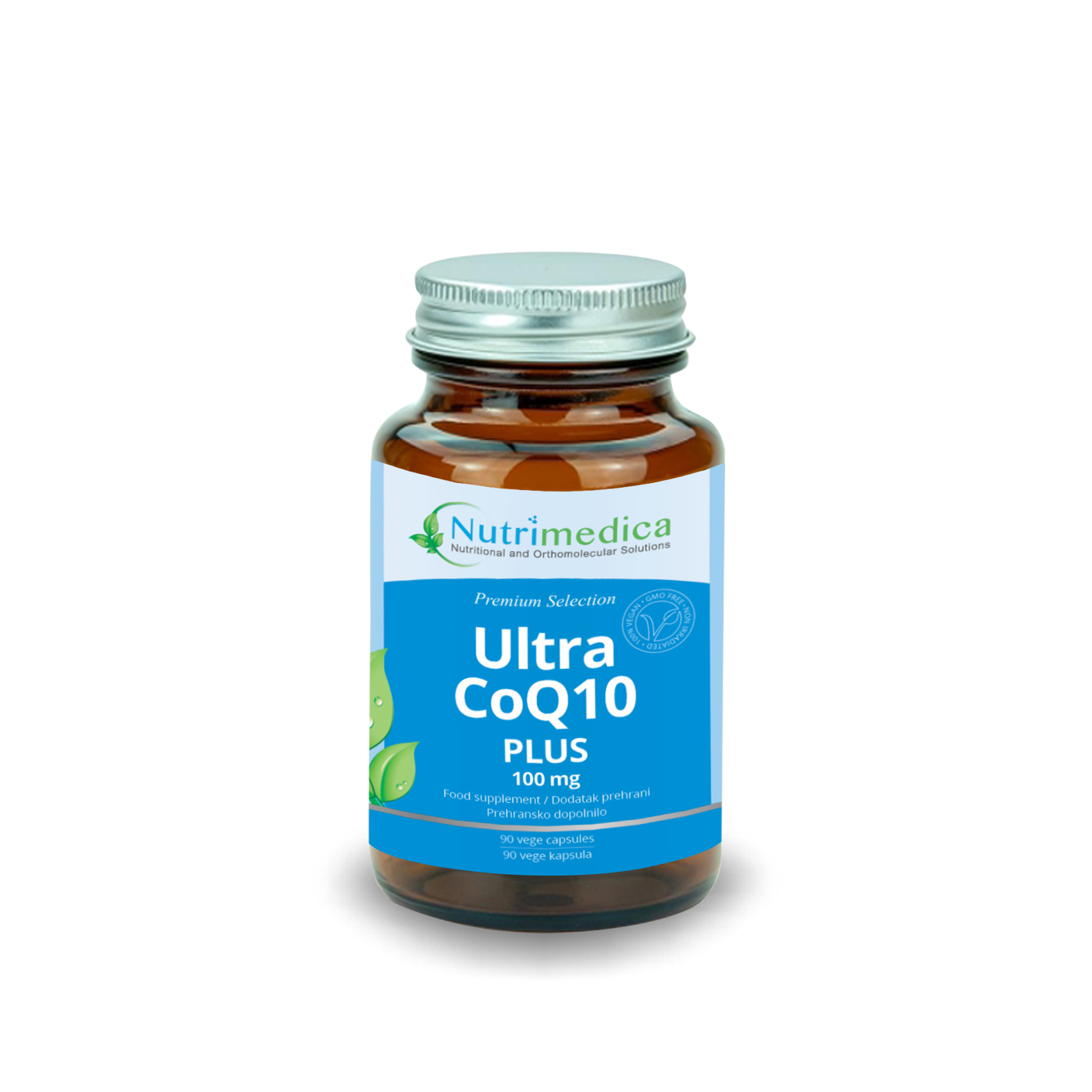 Ultra CoQ10 plus 100mg 90 vege kapsula(1) Koenzim Q10 plus 100 mg kapsule za kolagen krvnih žila